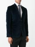slim fit velvet blazer