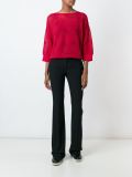 ribbed sweatshirt