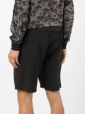 logo track shorts