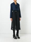 tulle skirt coat