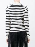 embellished striped jumper