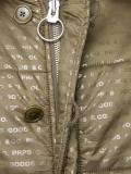 funnel neck padded jacket