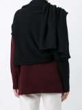 asymmetric cropped jumper 