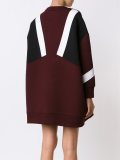 panelled sweatshirt dress