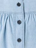 buttoned denim dress