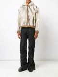 paneled leg pants