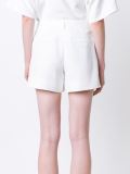 washed pique shorts