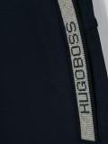 logo print track pants