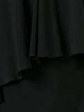 pleated layered blouse