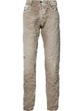stain washed jeans