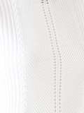 bell sleeve ribbed jumper
