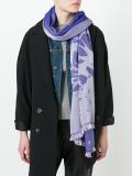 swallow print scarf 