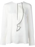 appliqué detail blouse 