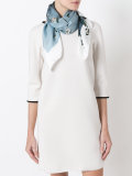 floral print foulard