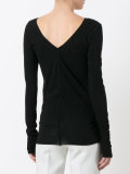 thumbhole slim-fit T-shirt