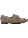 paint detail loafers