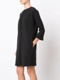 zip up cocoon dress