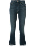 cropped flared jeans
