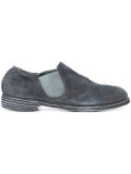 distressed slippers