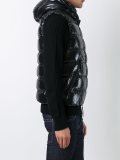 sleeveless quilted jacket