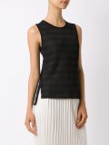knit striped top