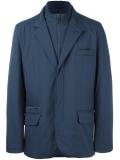 turtleneck effect zipped jacket