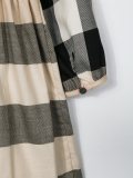 checked dress