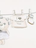 'Teddy Clothes Line'印花T恤