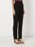 mid-rise tailored trousers