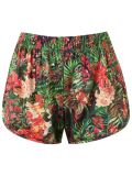 floral print shorts