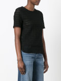 shortsleeved knitted blouse