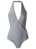 halterneck swimsuit