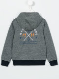 zipped hoodie