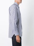striped button down shirt