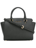 logo plaque tote bag 