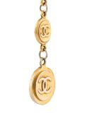 dangle button clip-on earrings