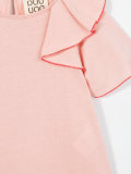 ruffled dress