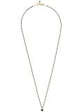 long sphere pendant necklace