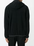 zipped hoodie