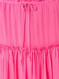 pleated midi skirt