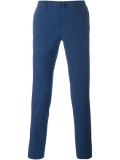 pleated skinny chinos