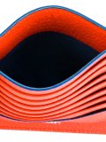 contrast trim cardholder
