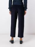 corduroy peg trousers