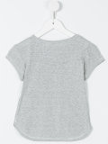 square logo print T-shirt