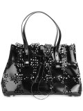 perforated trim tote bag 