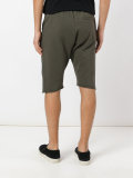 drawstring track shorts