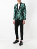 jacquard floral blazer 
