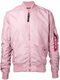arm pocket bomber jacket
