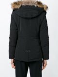 short military hooded jacket