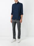 micro print shirt
